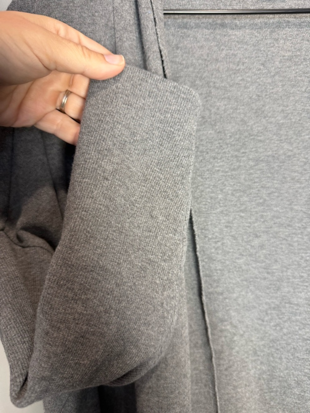 PACT airplane cardigan size m/l organic cotton size gray - Picture 4 of 8